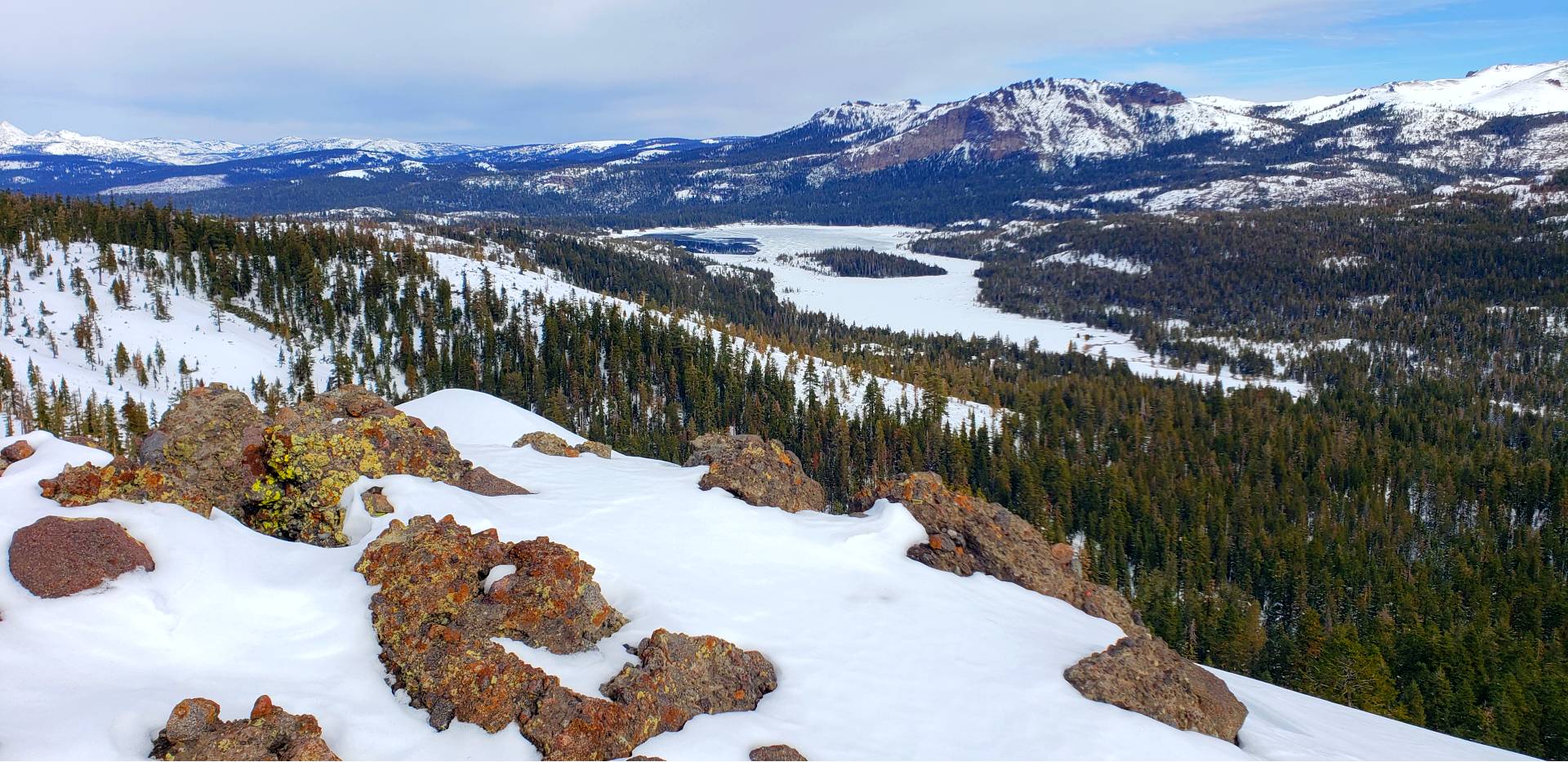 Snowshoeing Near Kirkwood