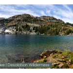 foothills lake, destruction wilderness
