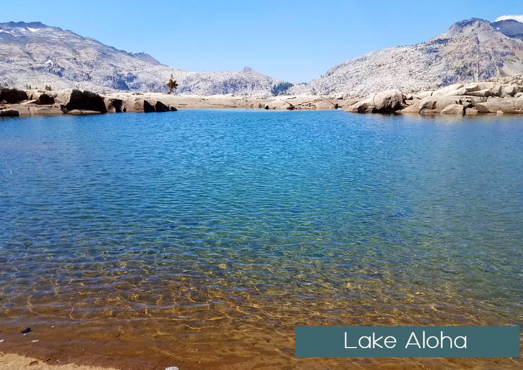 Hiking to Lake Aloha 2018