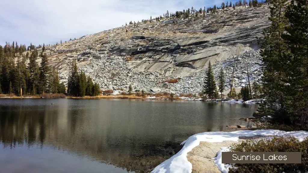 Sunrise Lakes Yosemite National Park