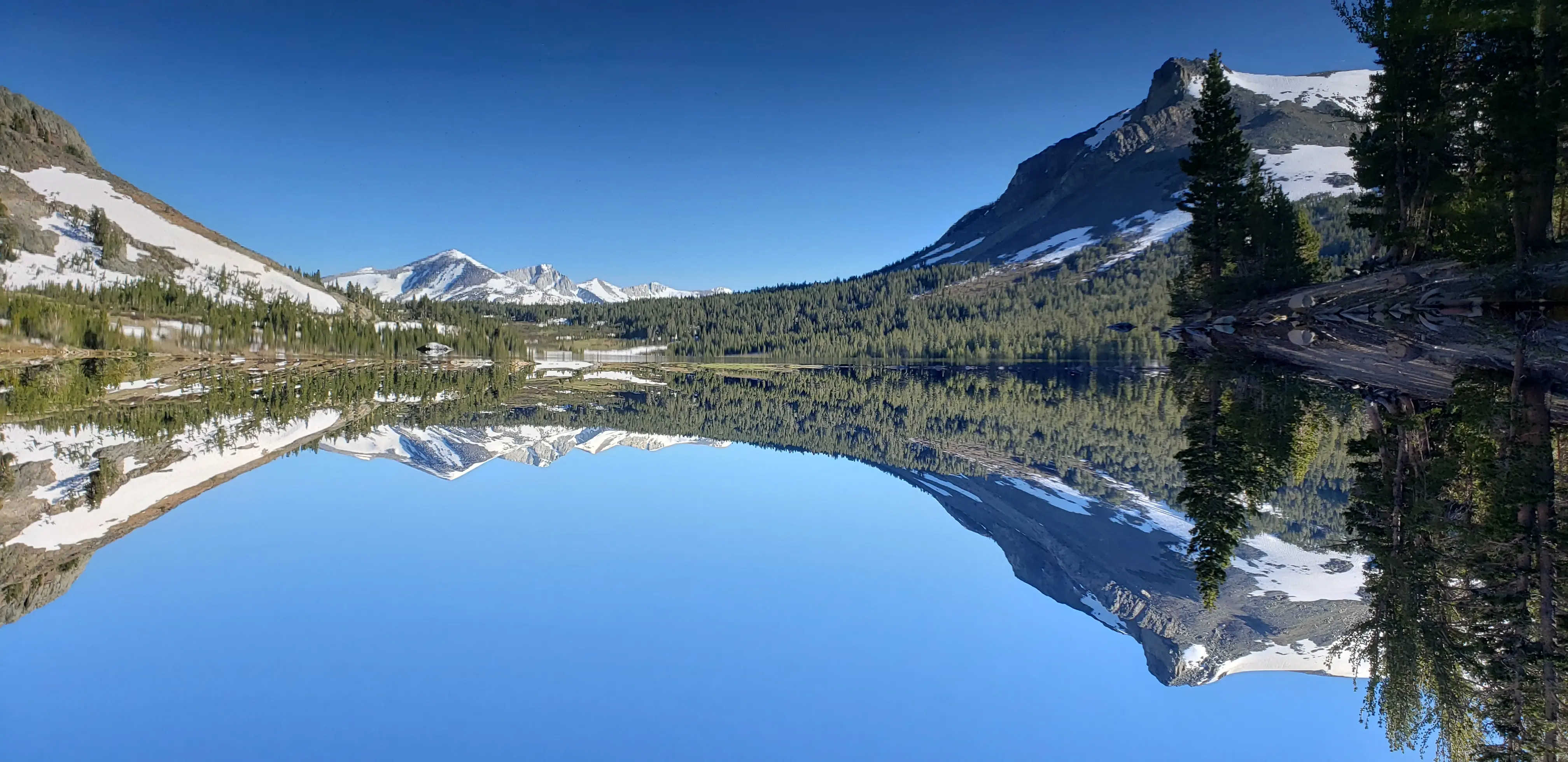 Tioga Mountain Reflections