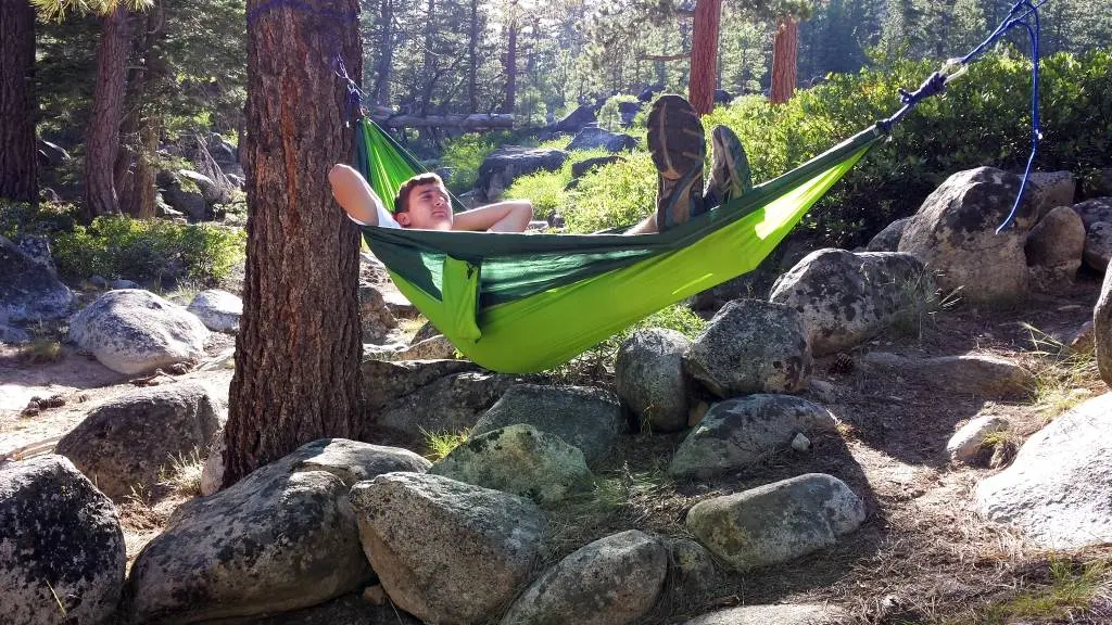 Hammock Camping in California National Parks
