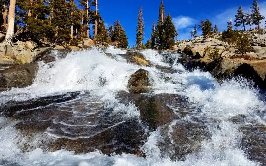 Day Trip Hiking at Horsetail Falls Near Lake Tahoe