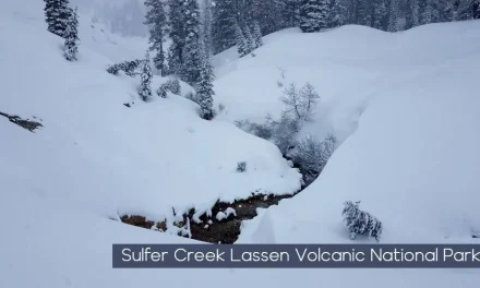Snowshoeing Lassen Volcanic National park
