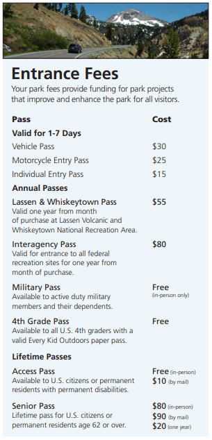 the entrance fee is displayed on a white background