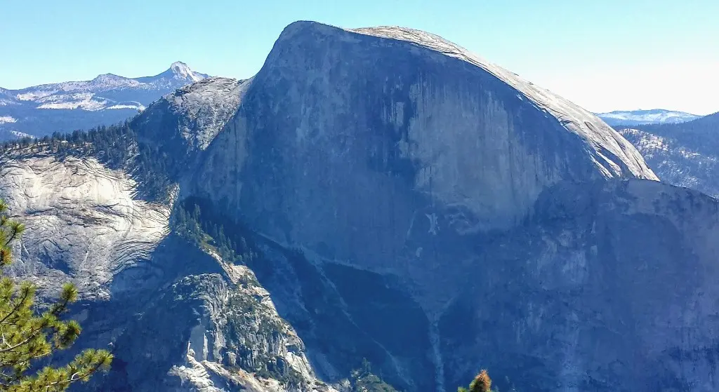 Half Dome From North dome Perspective
