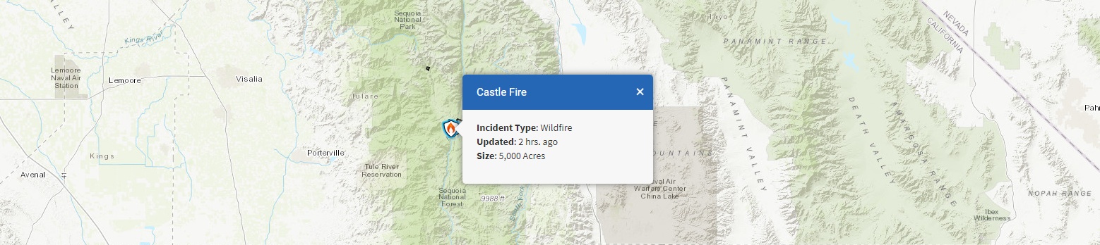 Castle Fire grows to 5,000 acres, voluntary evacuation order issued – Hikers are asked not to enter the area