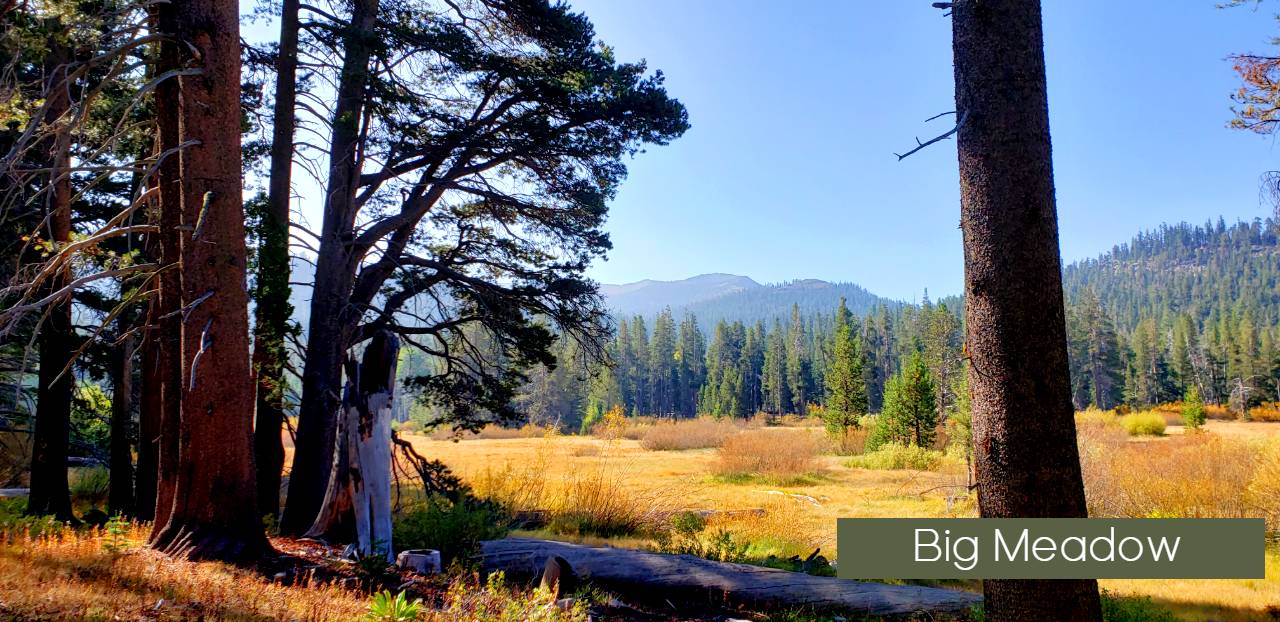 Big Meadow Lake tahoe Meiss Area