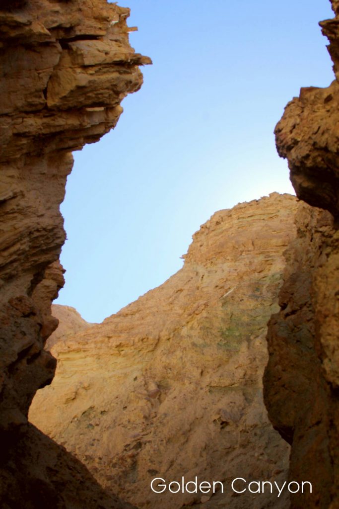 Golden canyon death Valley