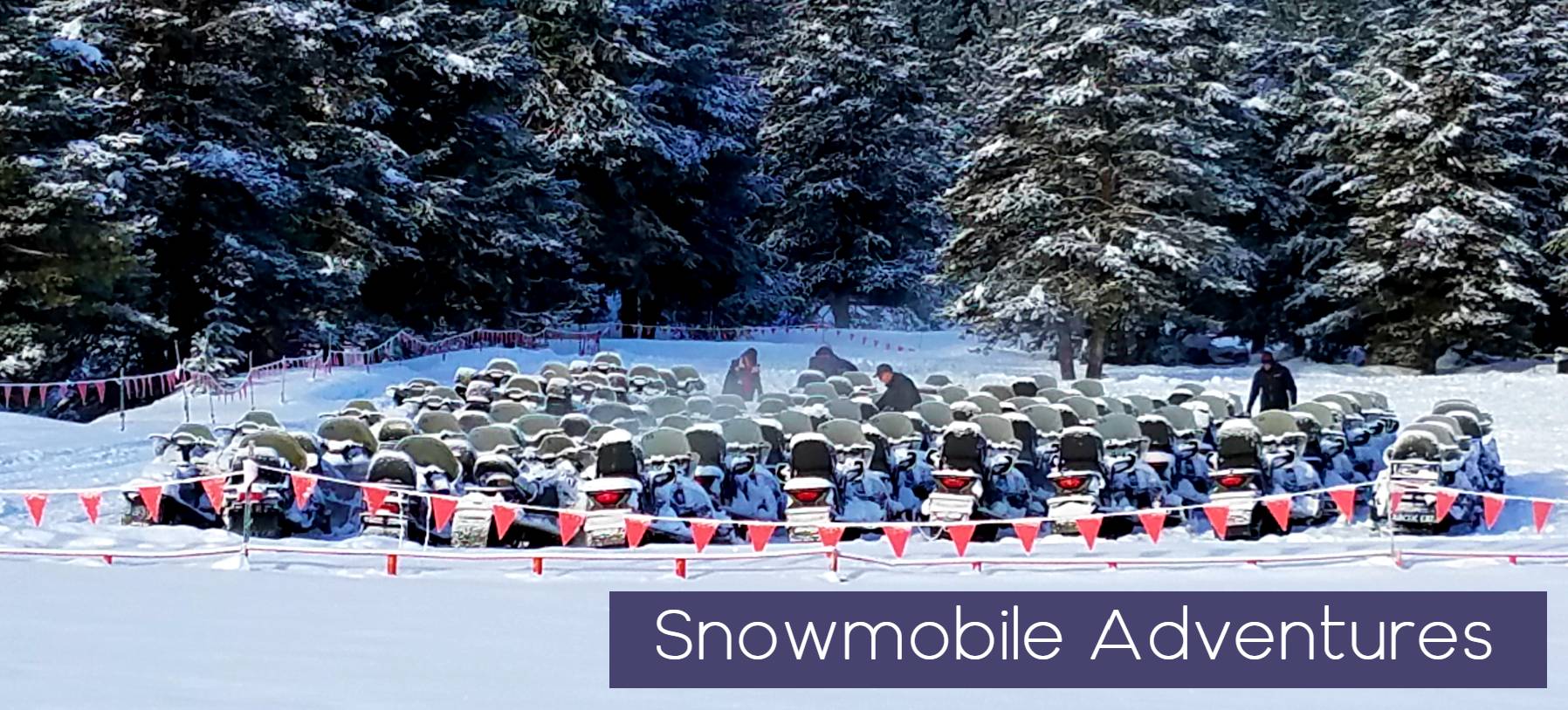 snowmobile adventures in the alps