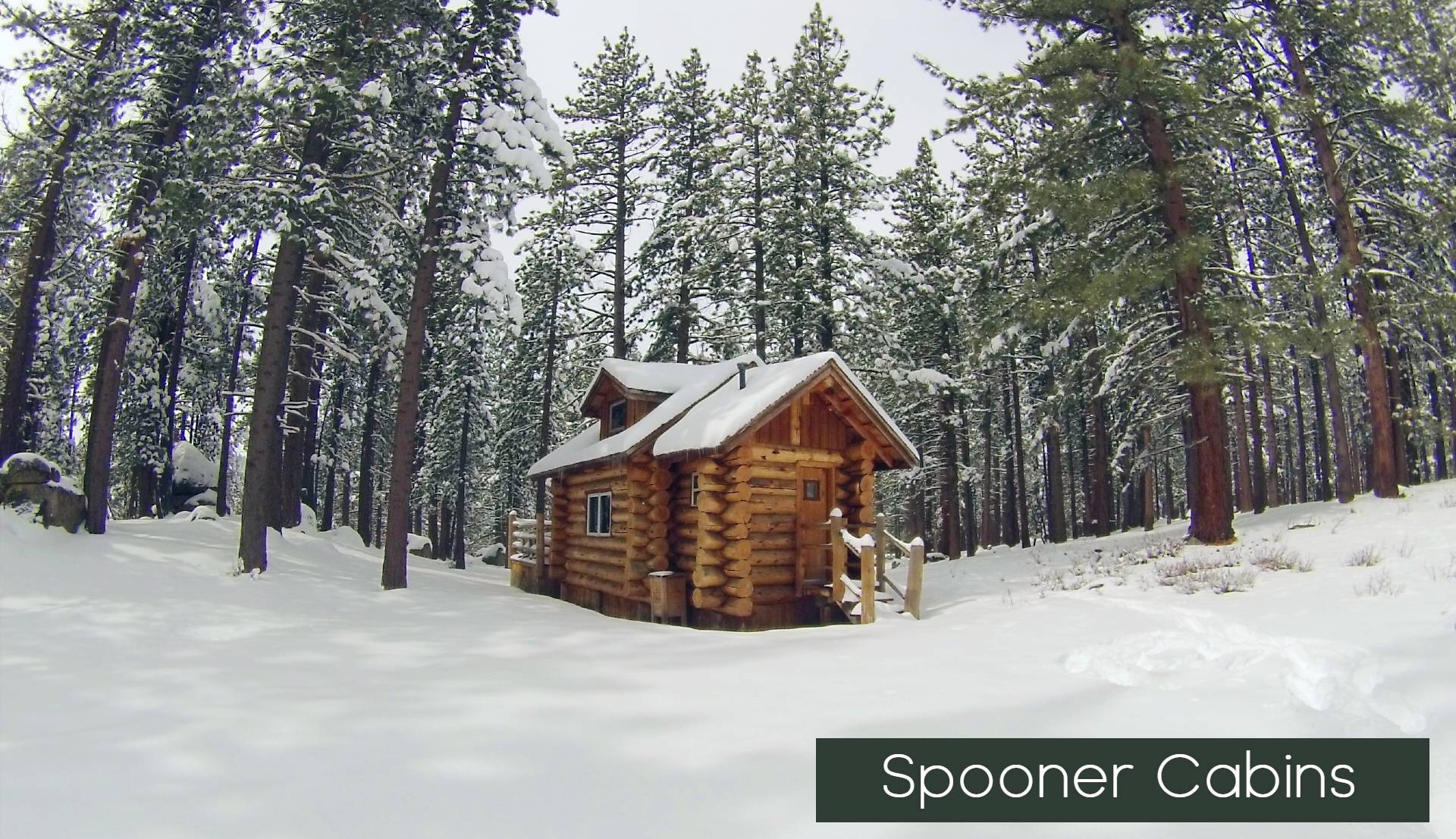 Spooner Cabins Winter