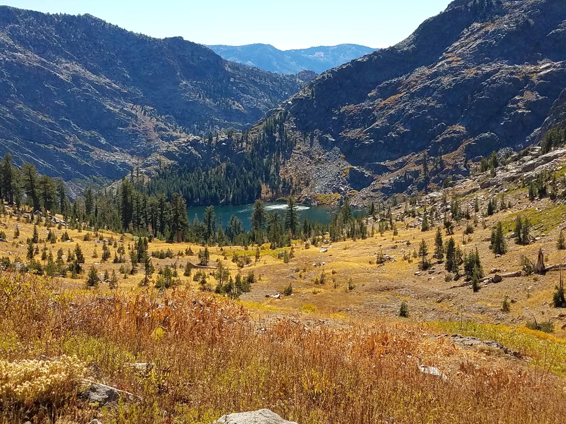 Beyond Fourth of July Lake
