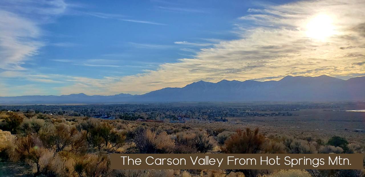 New Easy Day Use Hiking Trail On Hot Springs Mountain in The Carson Valley