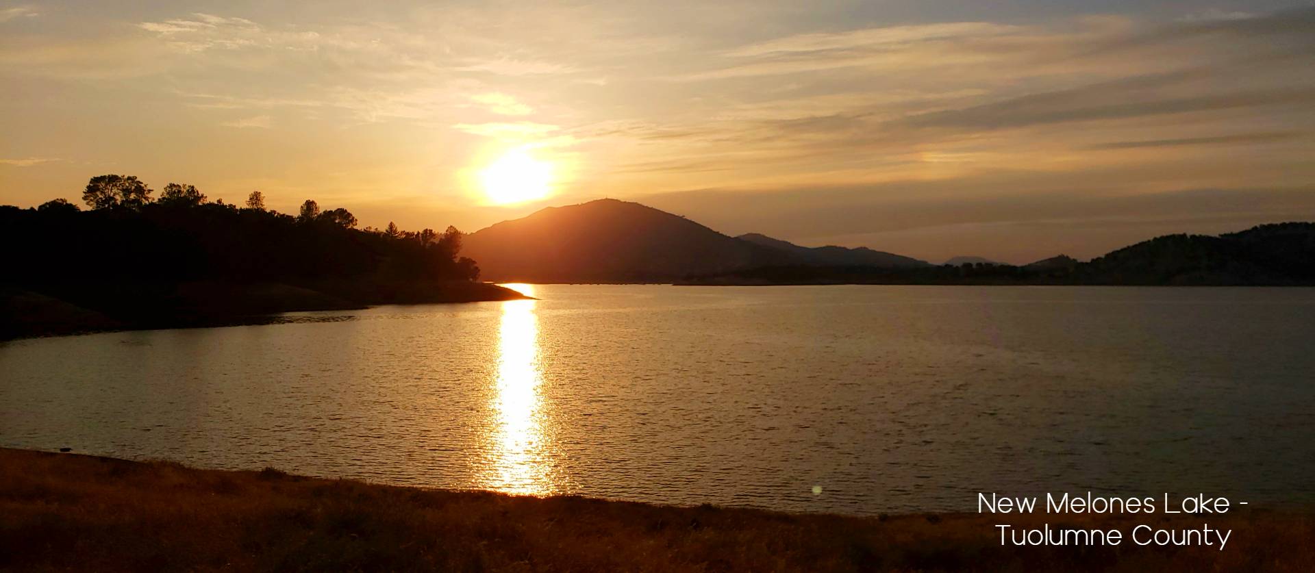 New Melones Lake Sunset