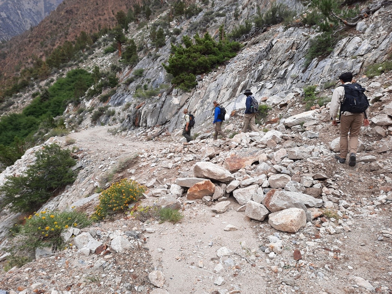 Inyo National Forest Announces Pine Creek Trail Re-opened, Gable Lakes Trail Repairs underway