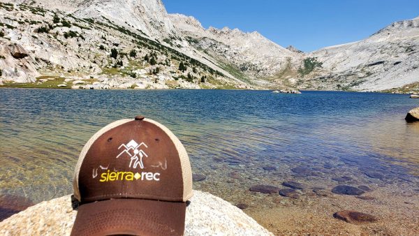 Sierra REc hat at Lake Roosevelt in Yosemite