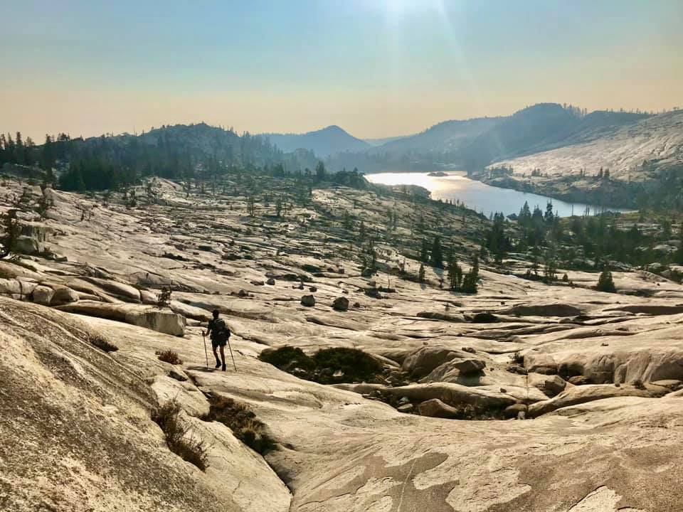 Backpacking Sierra Granite