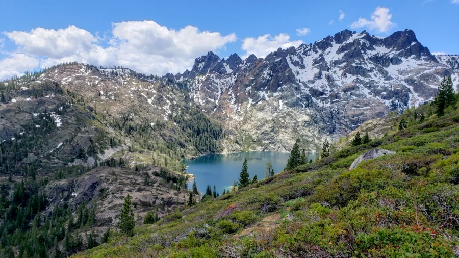 Sierra Buttes Above Sardine Lake