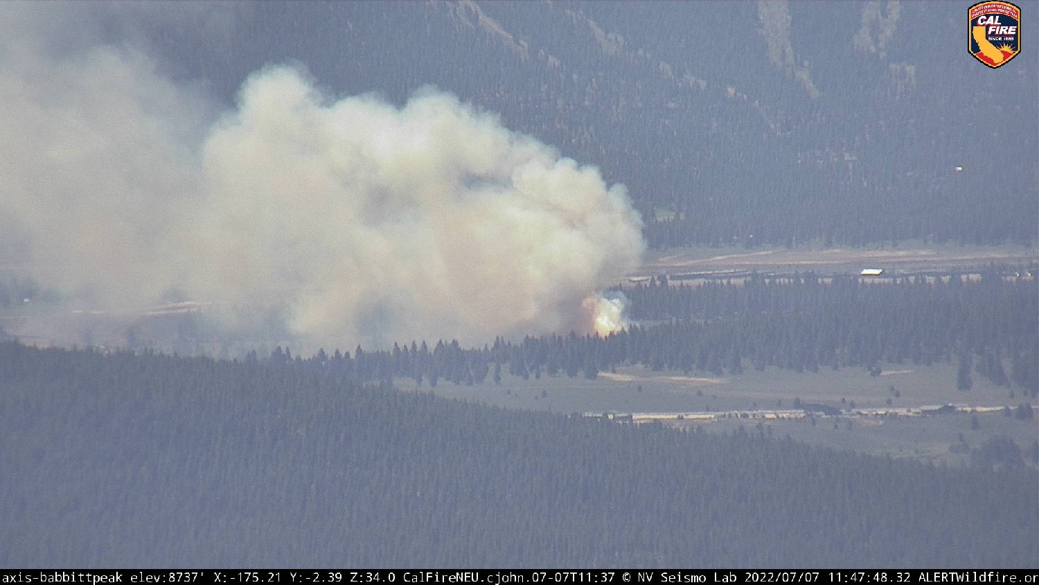 Evacuations Ordered in Truckee Ca for Butter Field fire