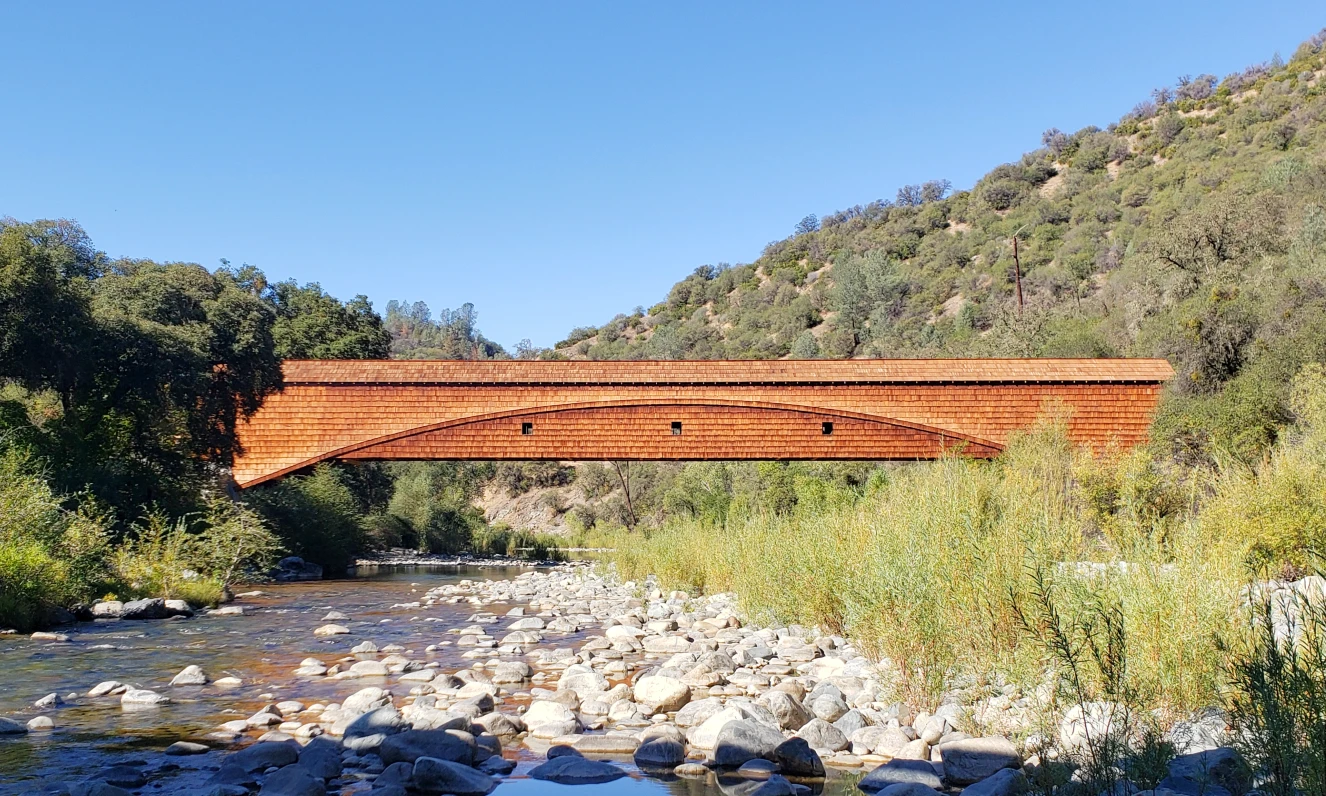 South Yuba State Park covered Bridge