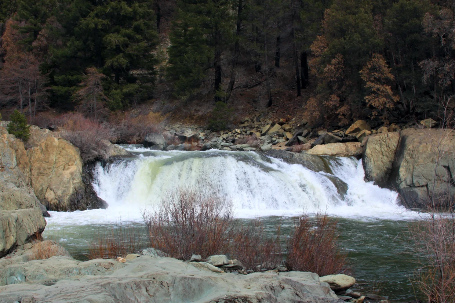 Indian falls Plumas county california