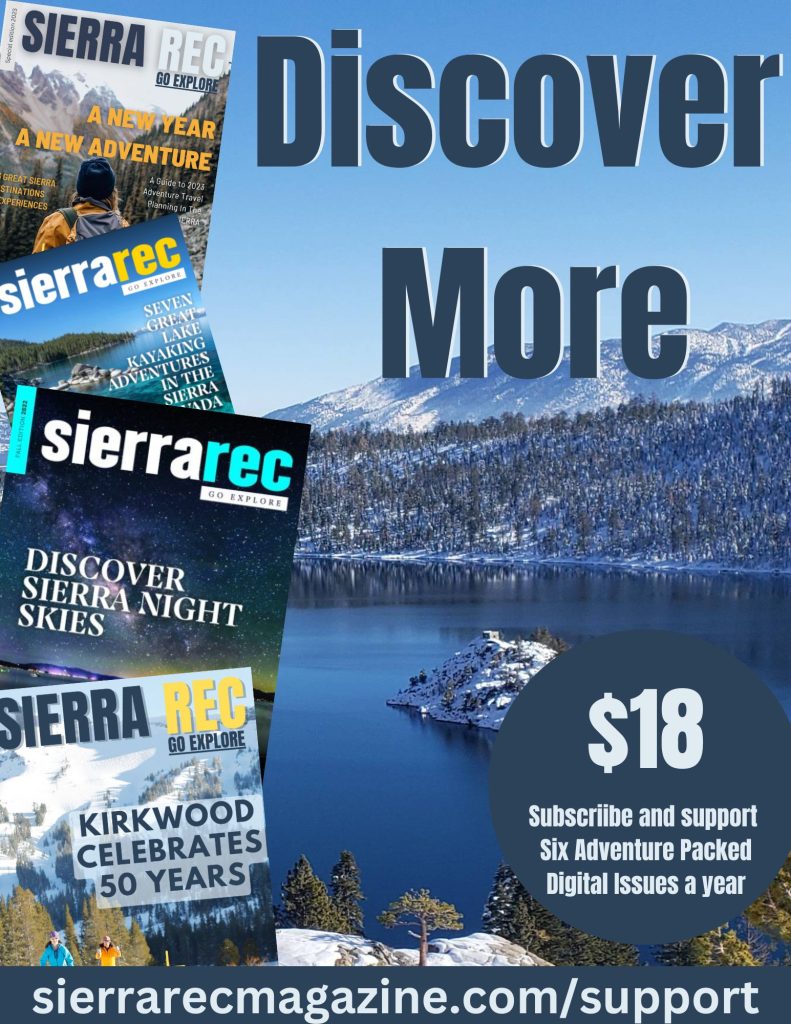 Promotion Ad Sierra REc magaine