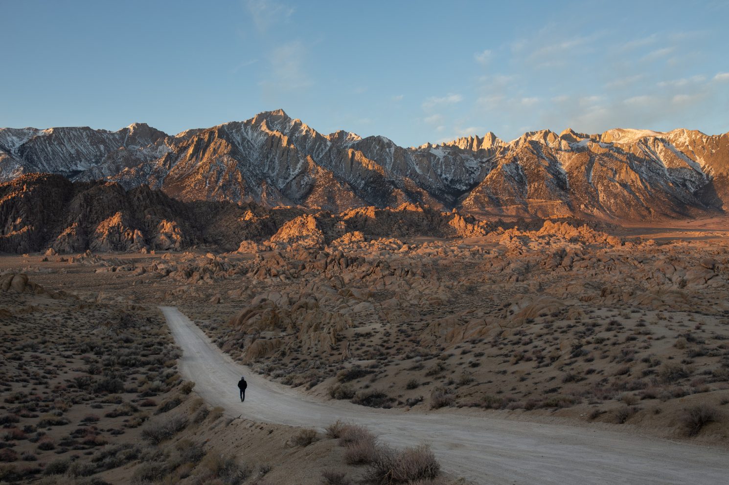 Sunrise Alabama hills