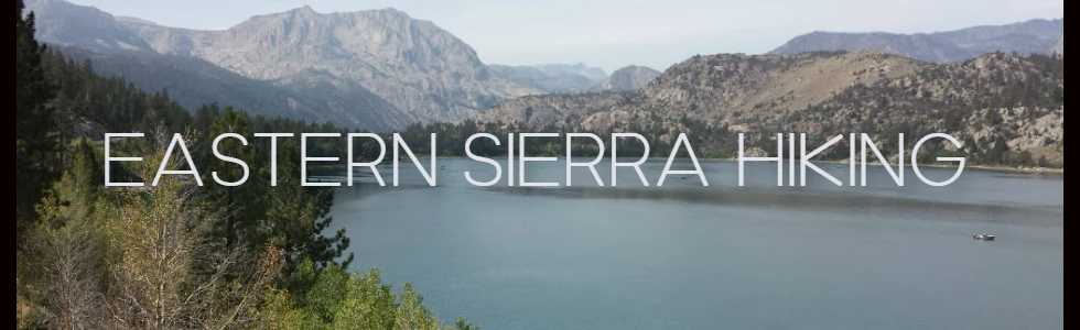 Eastern Sierra Hiking Banner