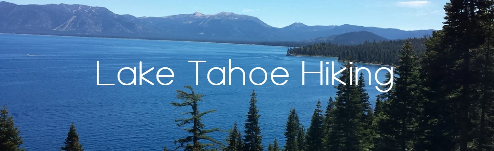 Lake Tahoe hiking banner
