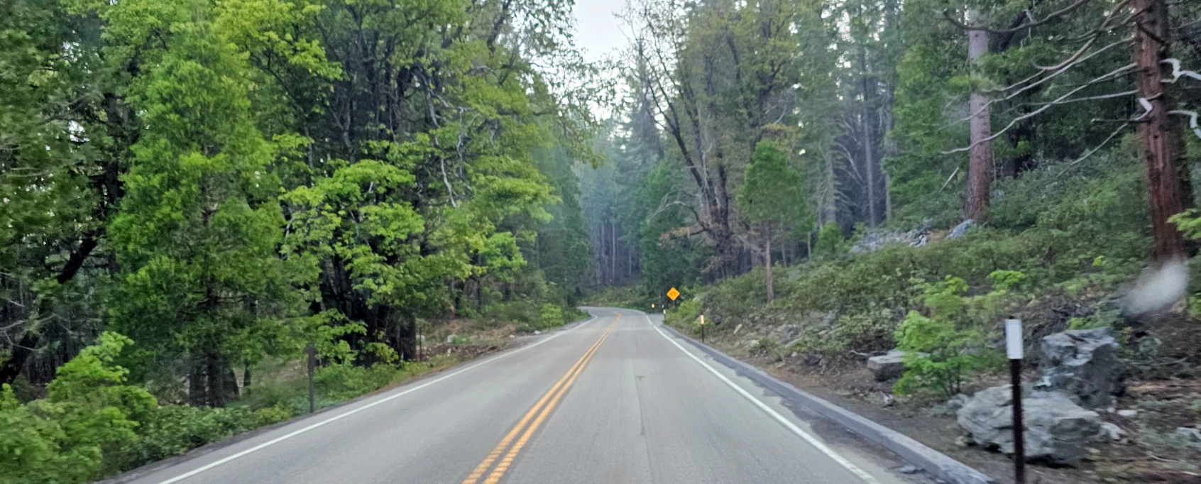 BaSS lake to Yosemite Route