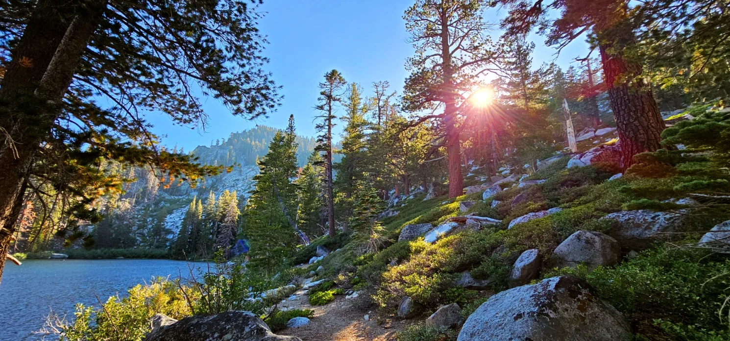 Sunset in Desolation Wilderness