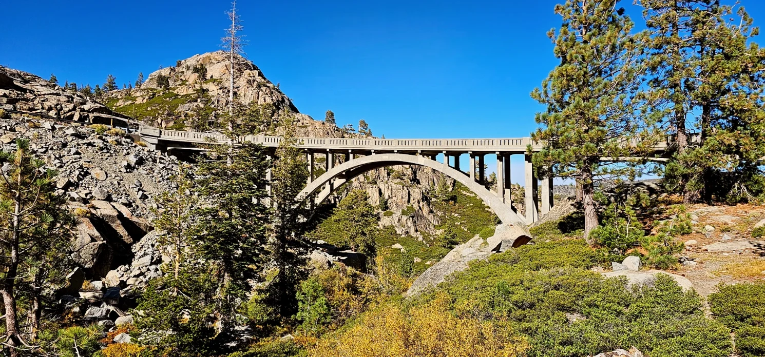 Donner Pass bridge