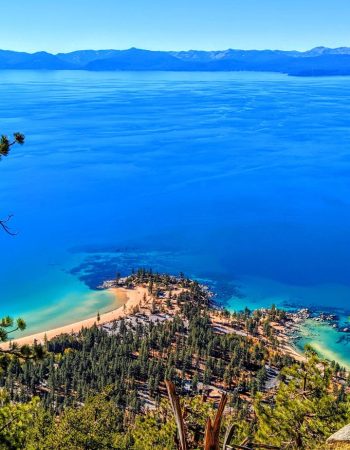 Views Lake Tahoe from Flume trail