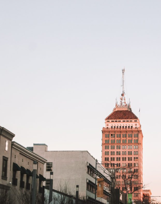 Fresno skyline