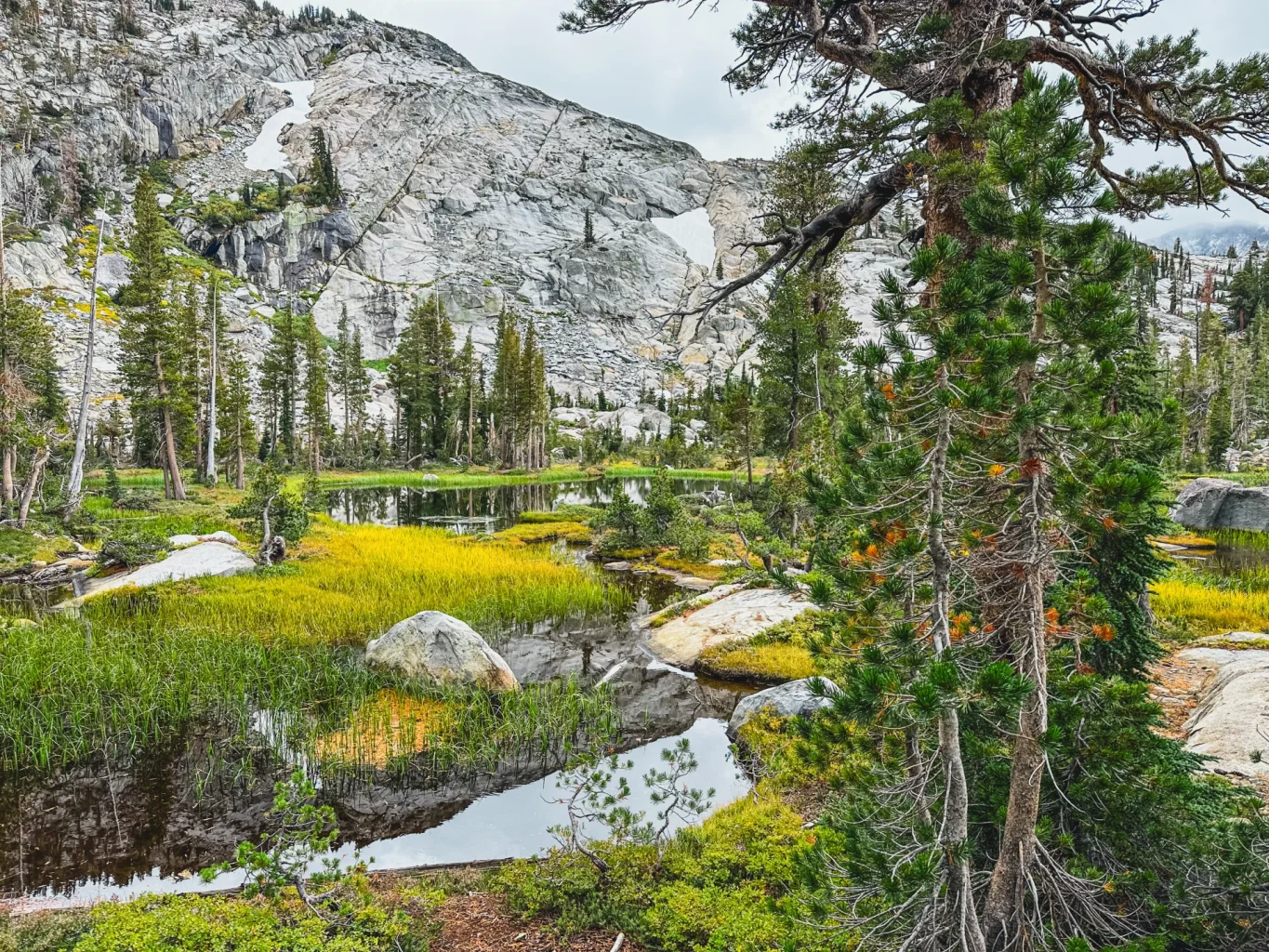 Unnamed lake desolation wilderness