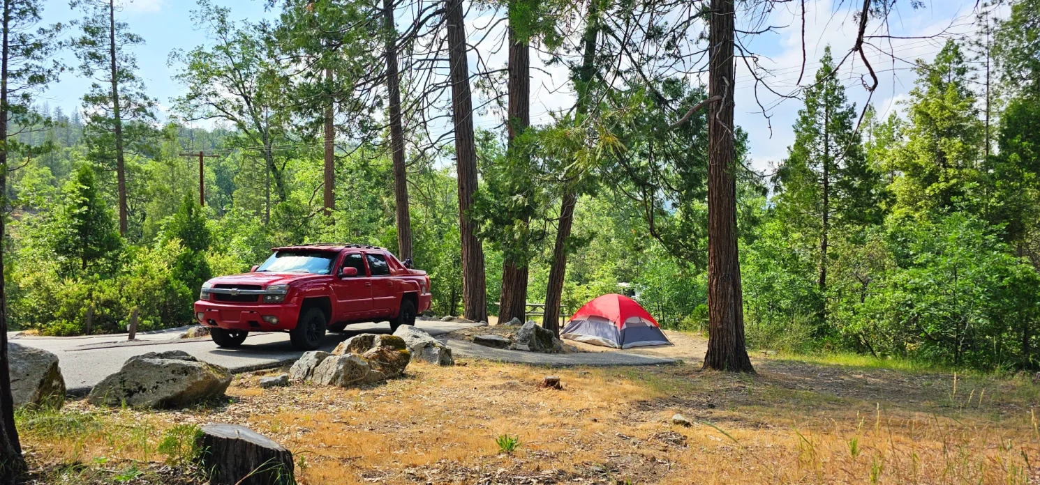 camping bass lake Forks campground