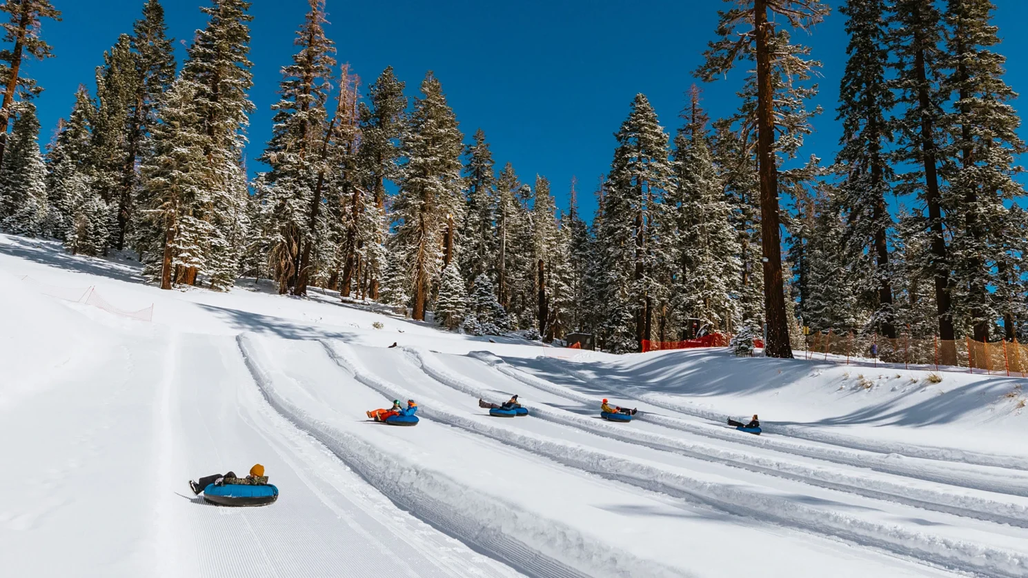 Tubing at Woolys in Mammoth