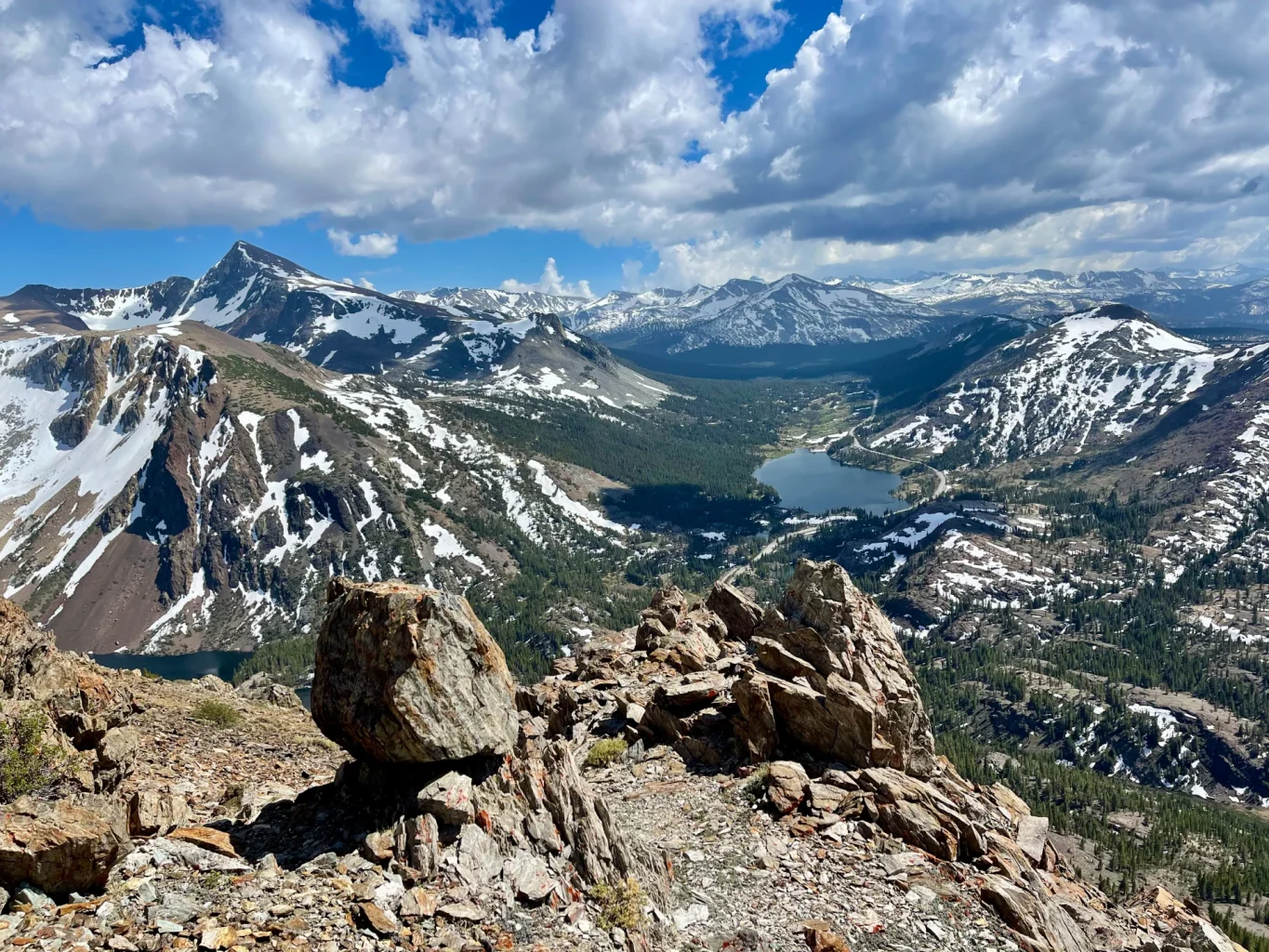Tioga Peak views