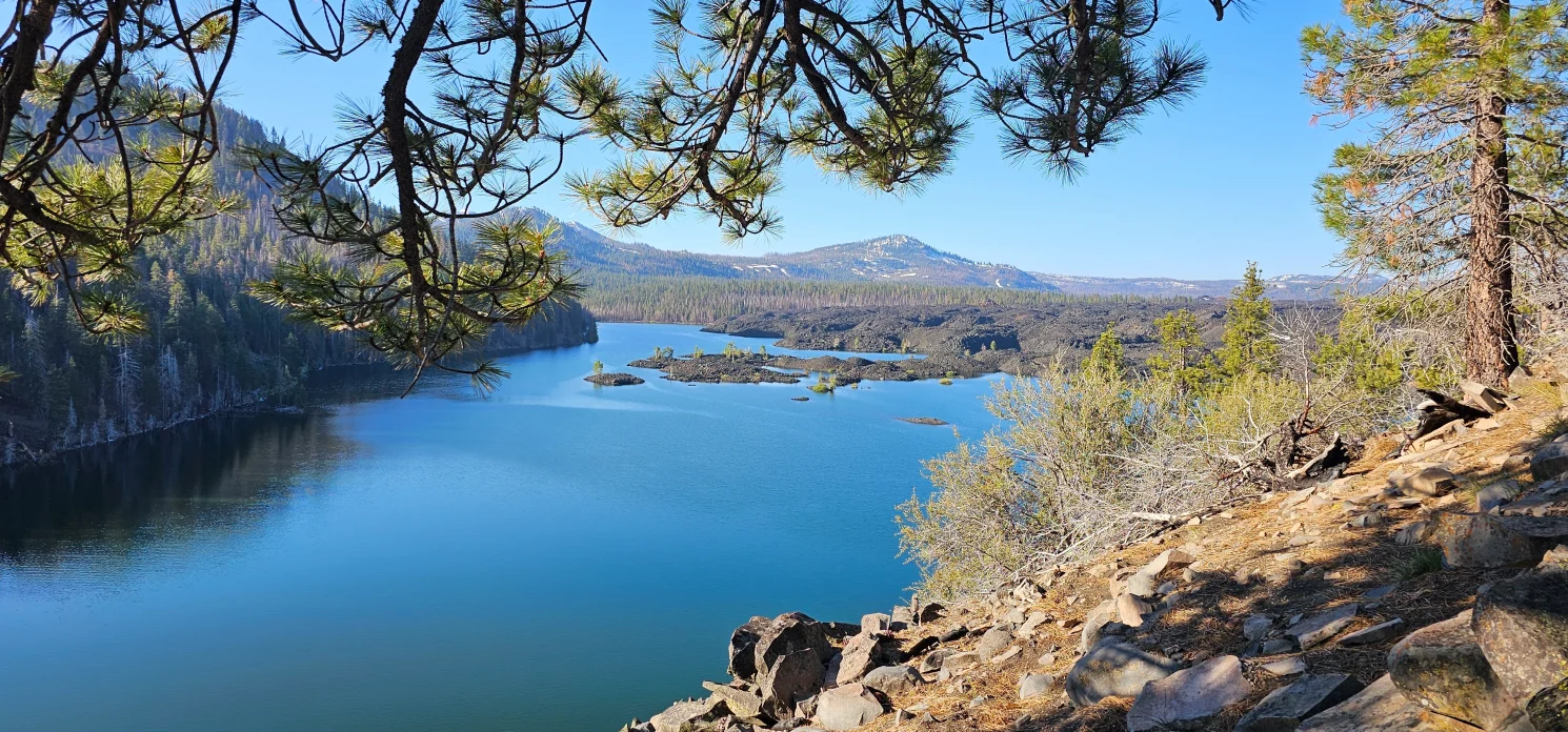 Butte Lake Lassen Volcanic National Park