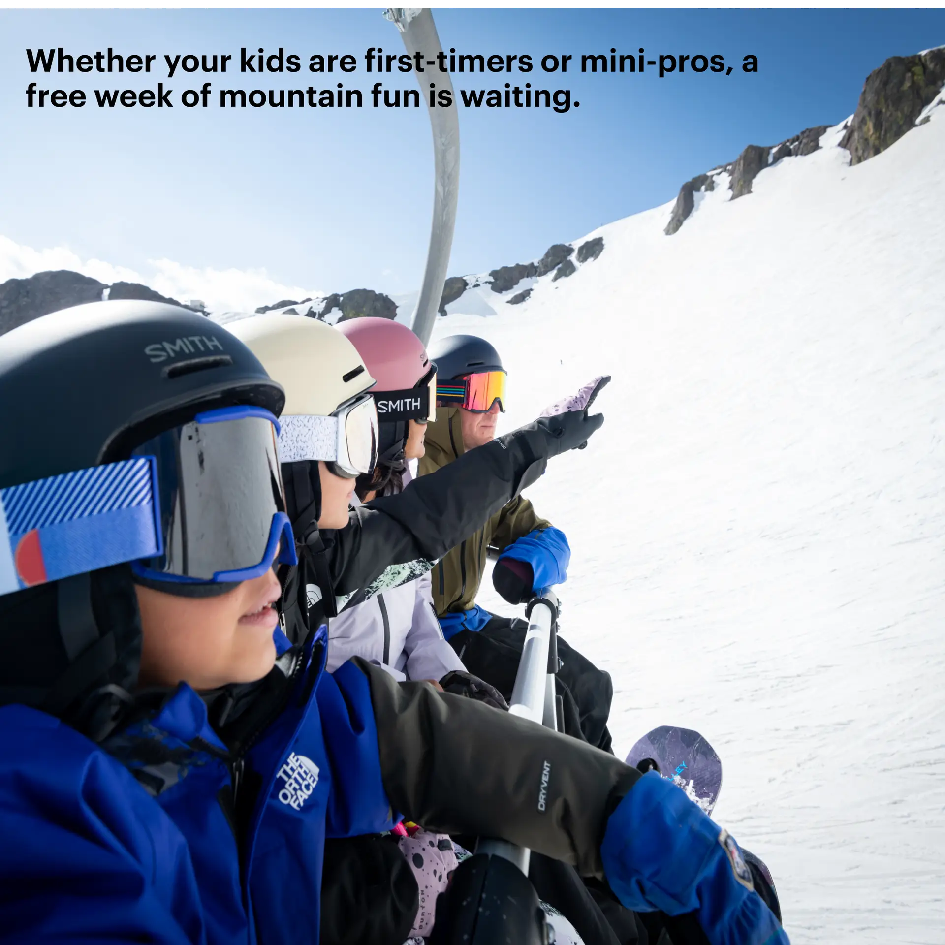 KIDS SKI FREE WEEK DECEMBER 7-13, 2024