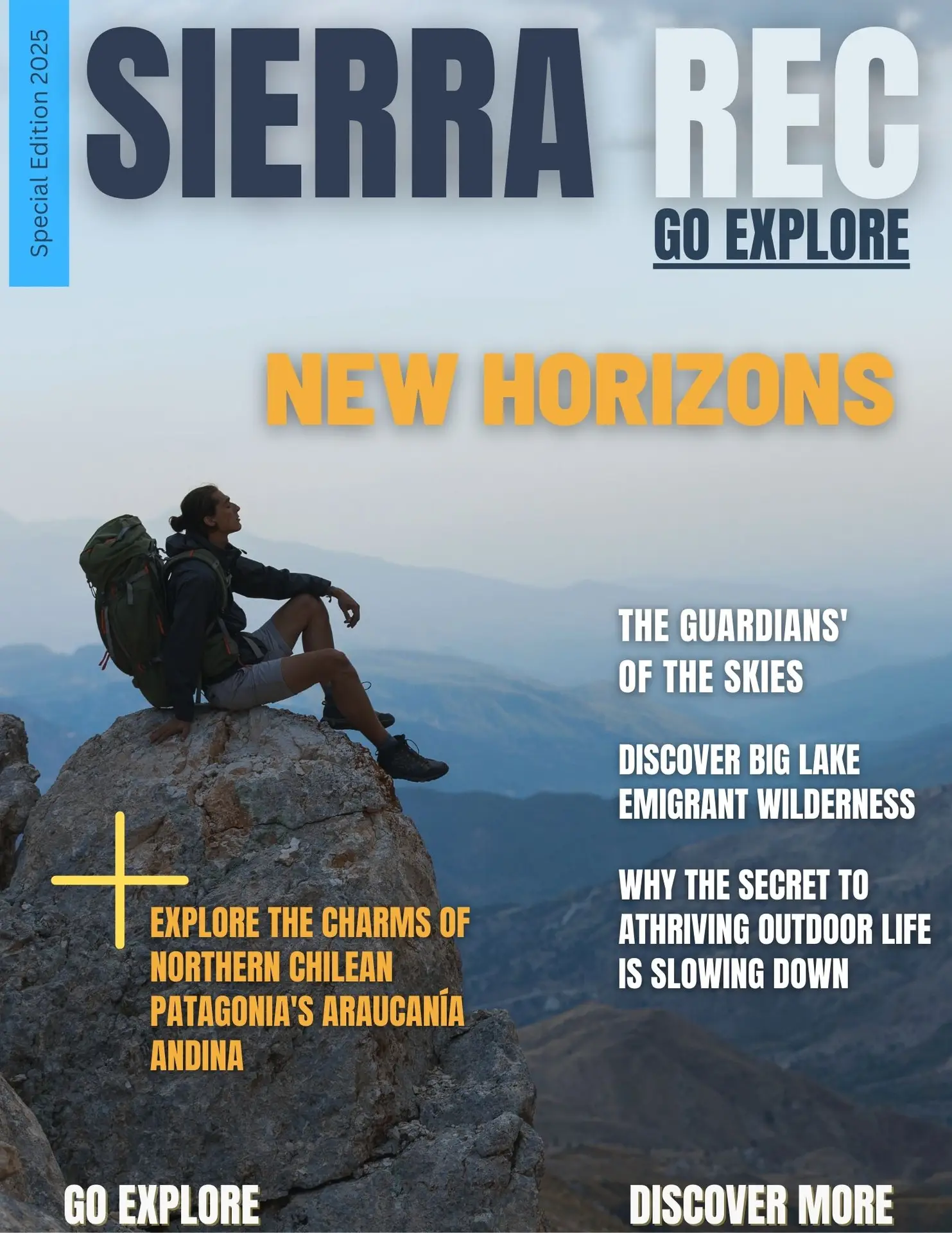 Sierra Rec magazine January cover