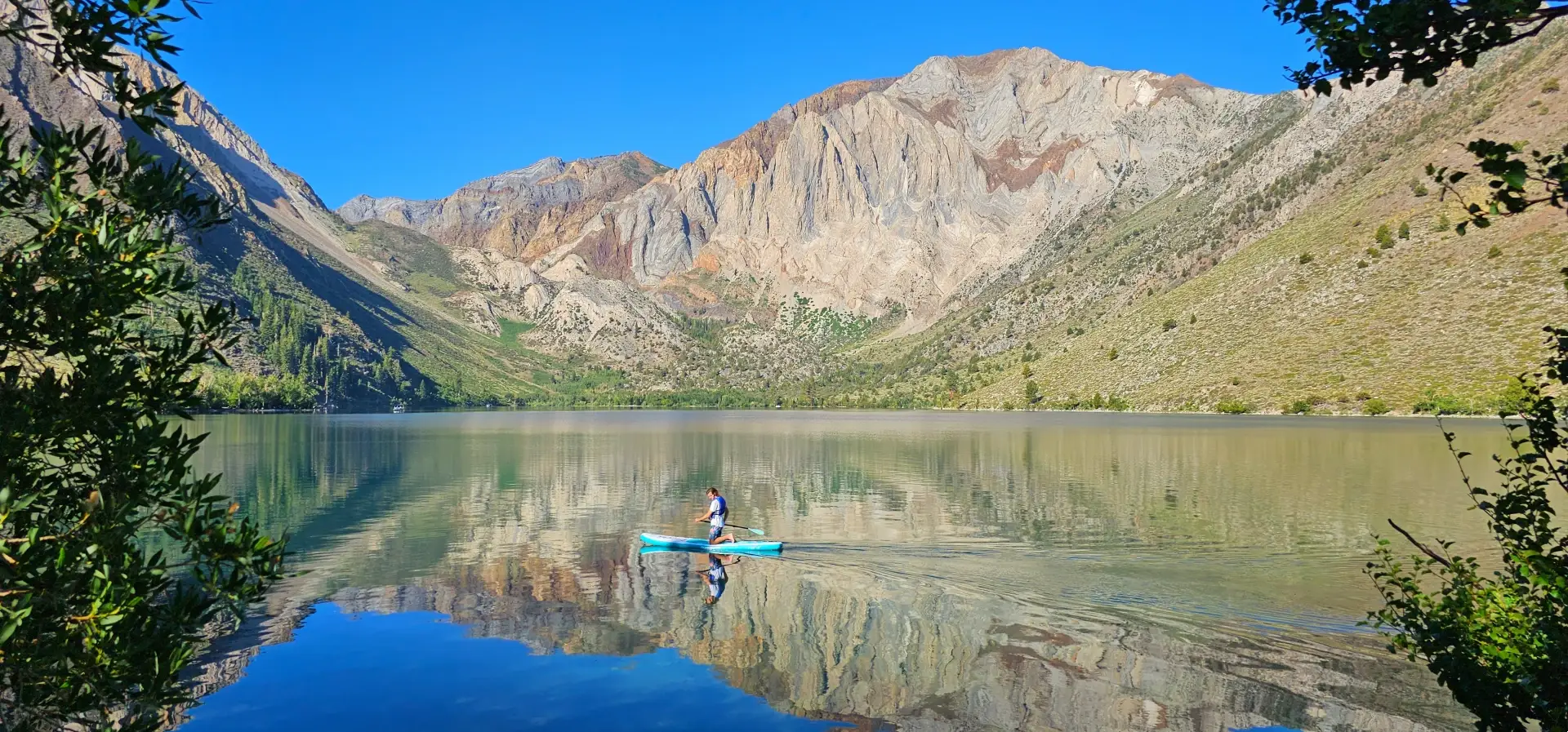 Convict Lake Paddleboarder