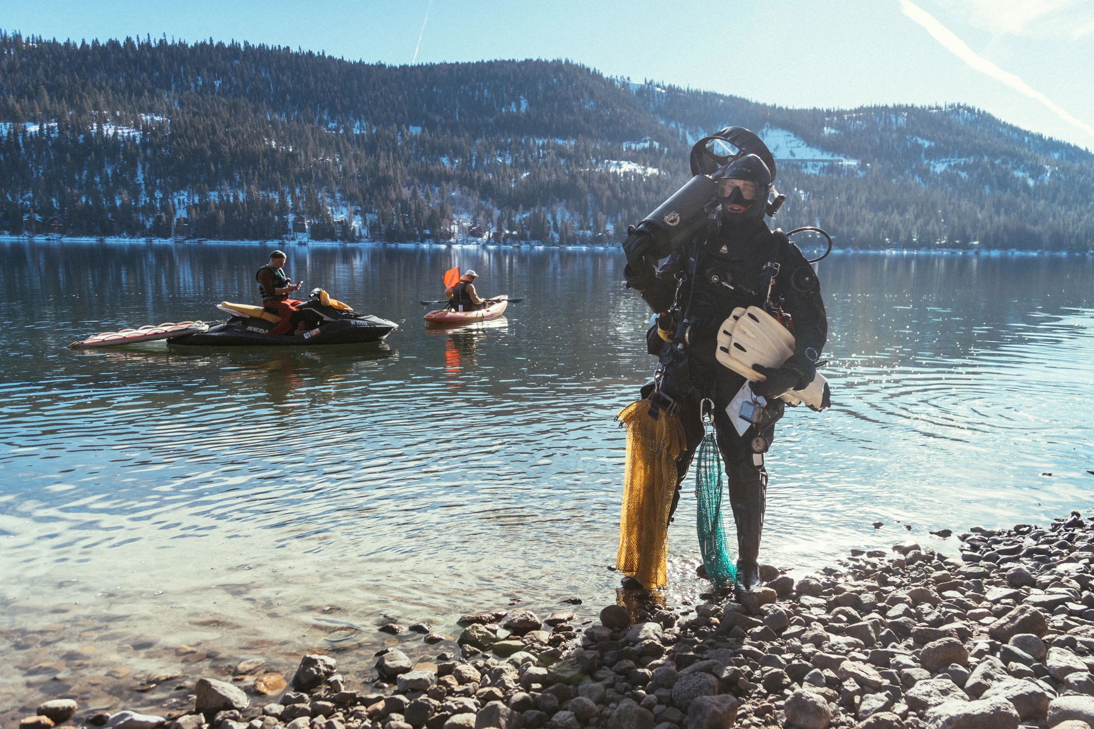 Success with Winter Cleanups on Donner Lake