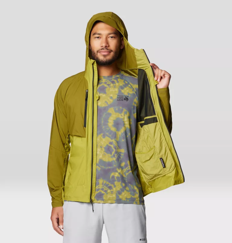 Mountain Harware Sunshield clothing on male