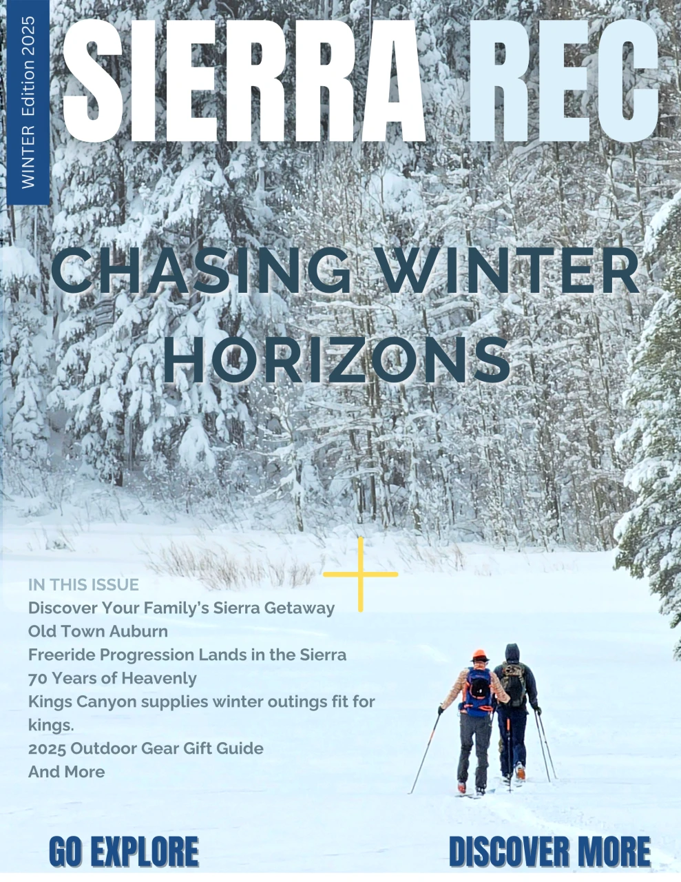Sierra Rec magazine winter cover 2025