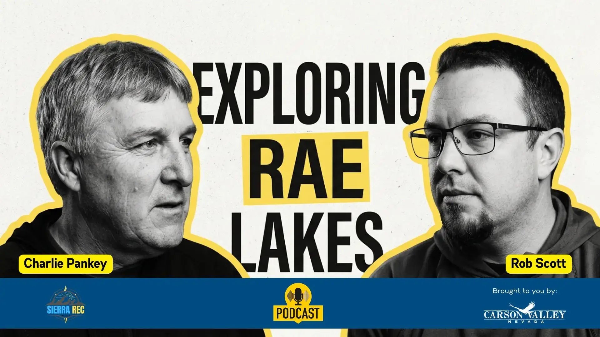 Rae Lakes loop poster podcast