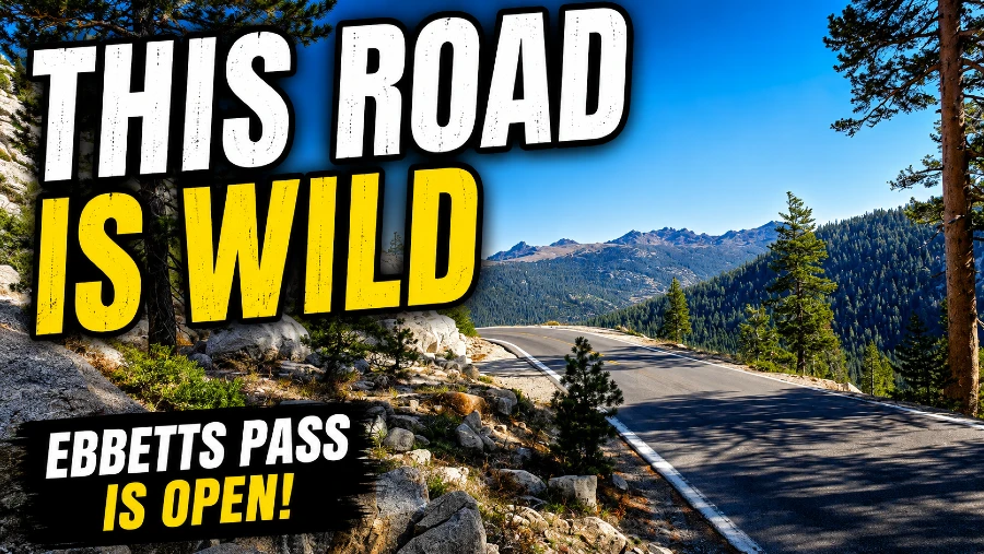 Opening Weekend on Ebbetts Pass | A Spring Drive Through the Sierra